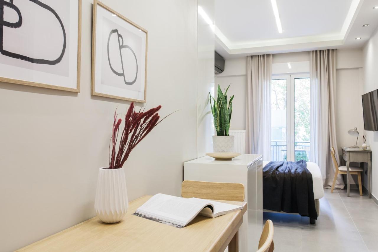 아테네 Tranquil Studio In Pangrati By Upstreet 아파트 외부 사진